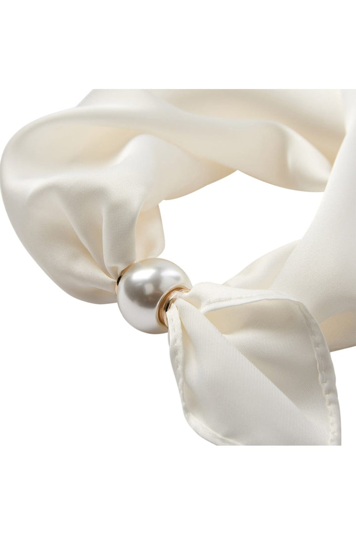 Co´Couture - Pearlcc Scarf 39069 - 11 - Off White