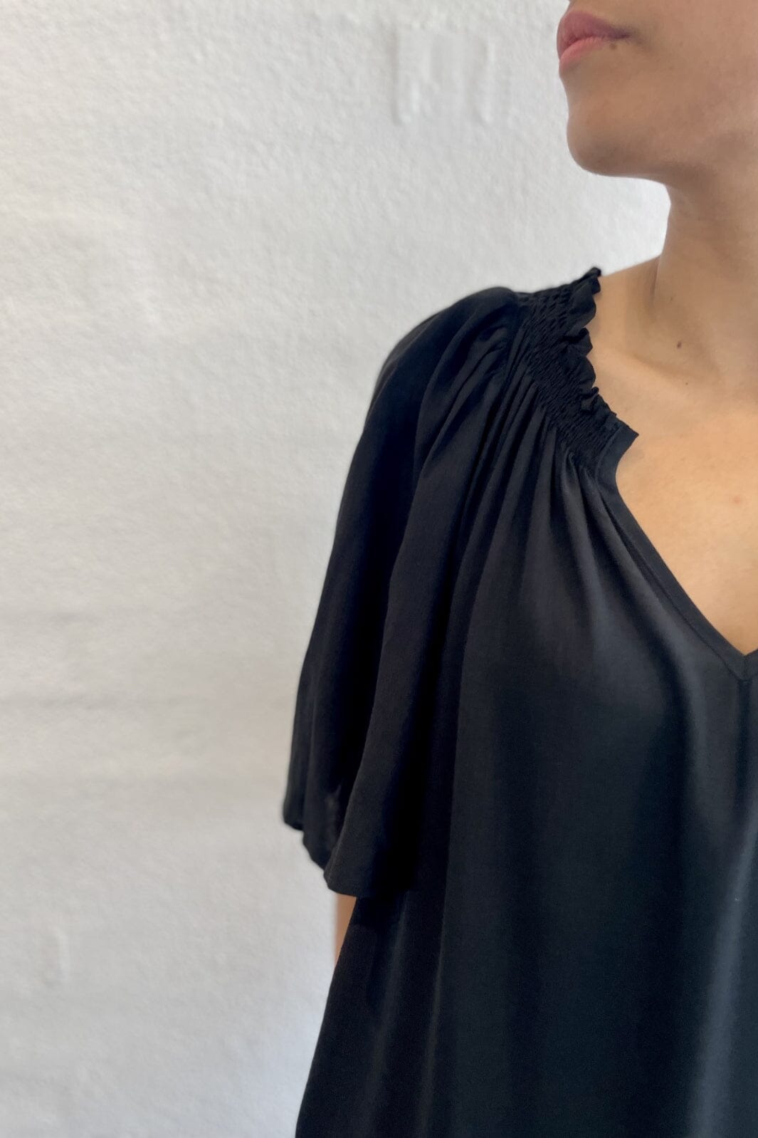 Co´couture - Sunrisecc Flow Crop Dress - 96 Black