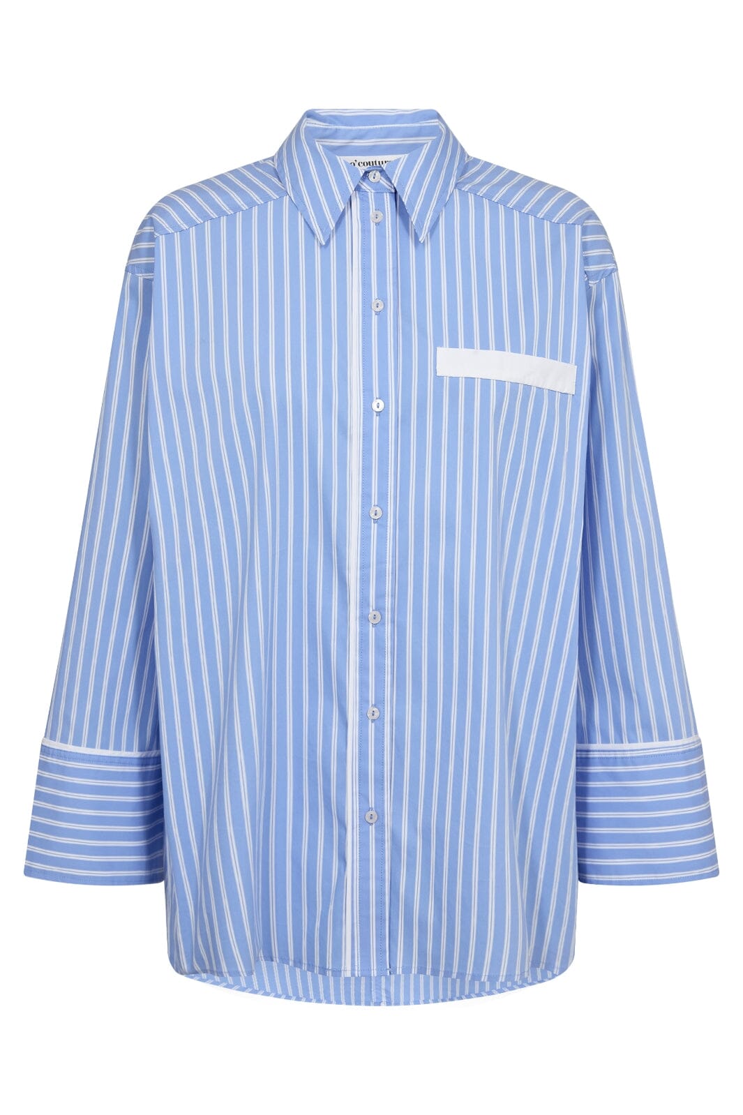 Co´couture - Suricc Stripe Shirt 35610 - 23 Pale Blue Skjorter