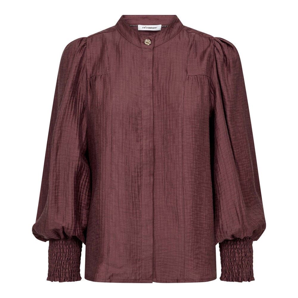Co´Couture - Tassycc Shirt 35976 - 67 - Plum Skjorter