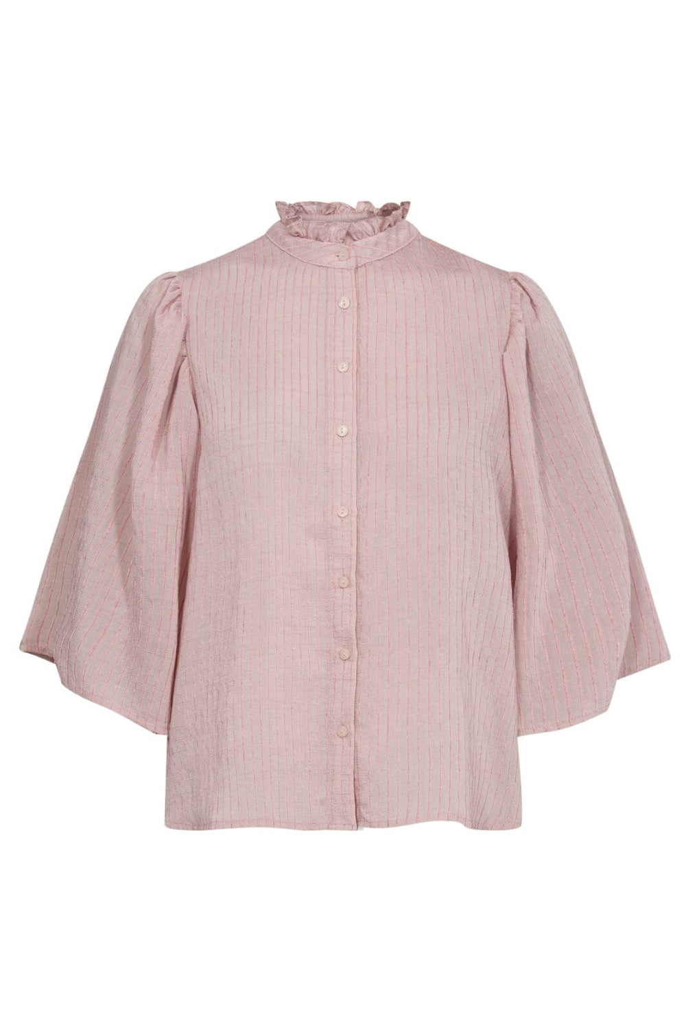 Co´Couture - Violacc Ss Shirt 35896 - 4543 - Pale Pink