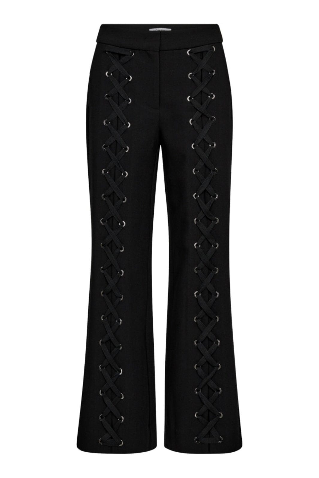 Co´Couture - Volacc Eyelet Pant 31602 - 96 - Black
