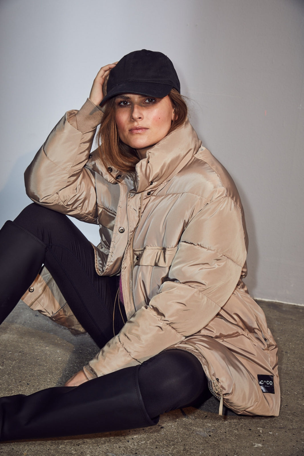 Co´couture - X - Mountain Quilt Jacket - Walnut Jakker