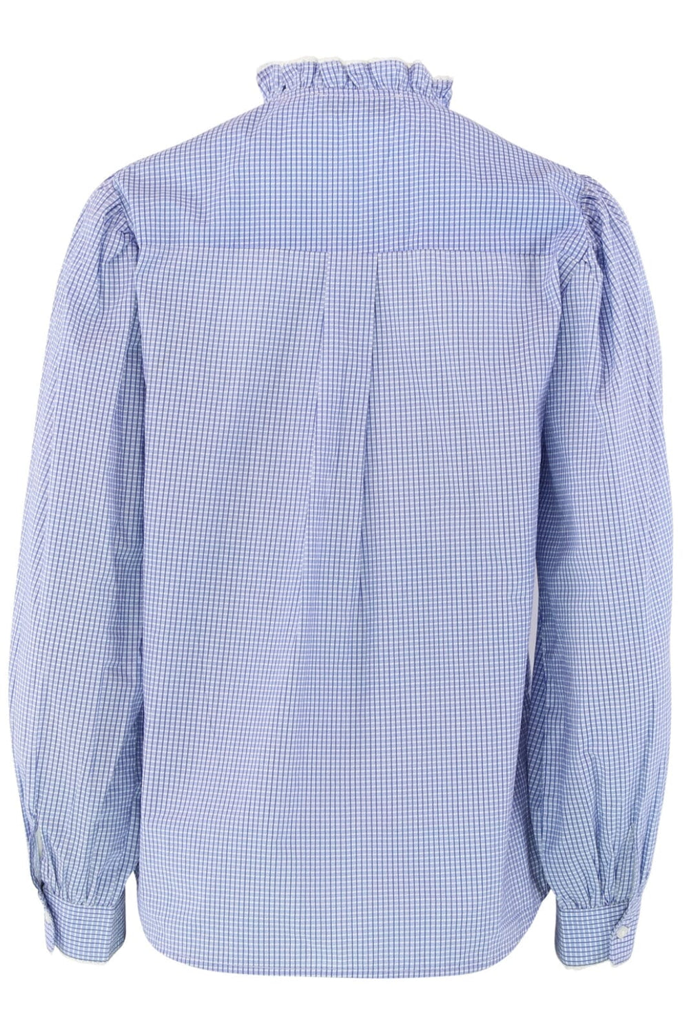 Continue - Chania Smal Check 14746 - Blue Check Bluser