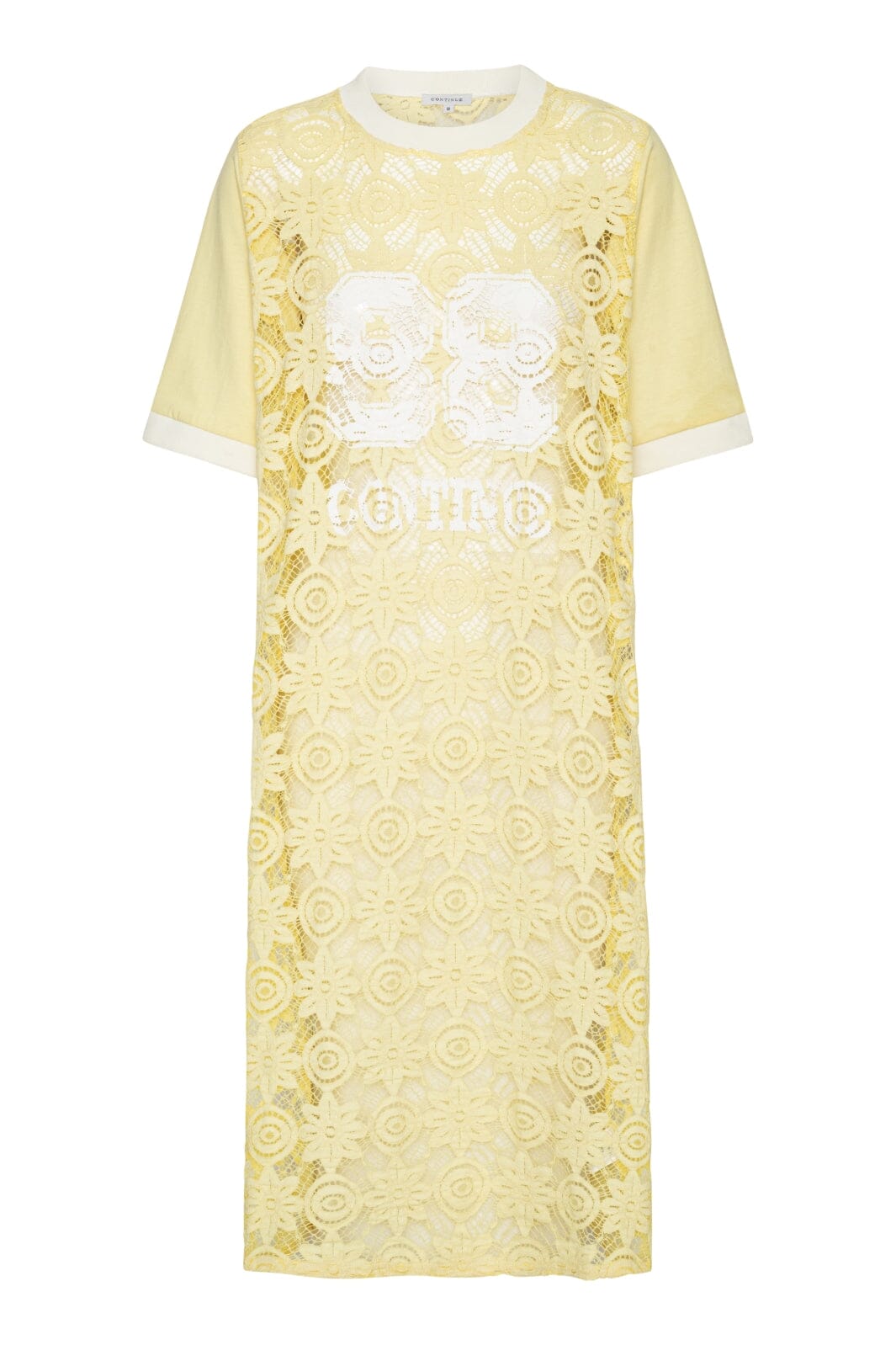 Continue - Conni Lace Dress 14792 - 101 - Light Yellow