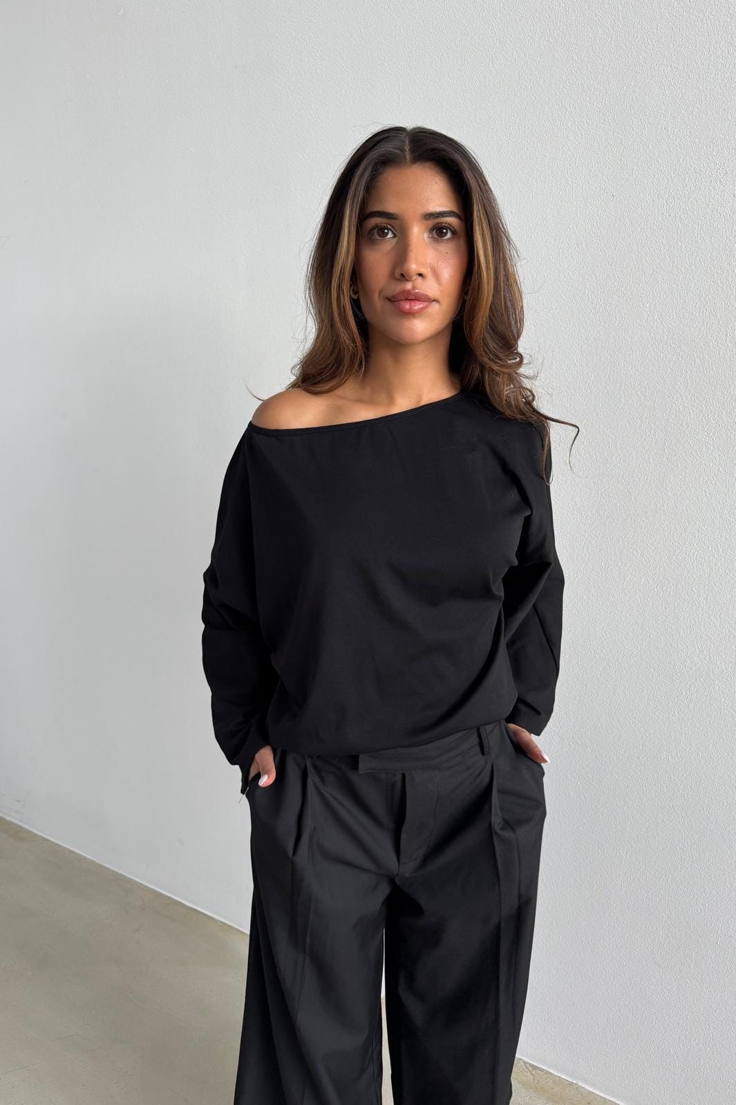 Continue - Lauren 15074 - Black Bluser