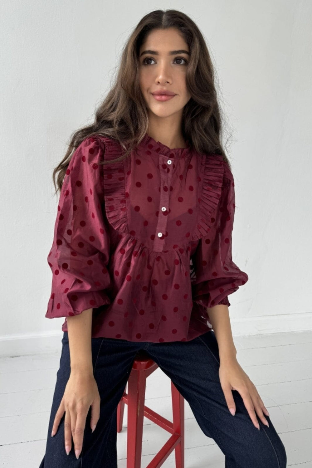 Continue - Silke Dot 14959 - Bordaux