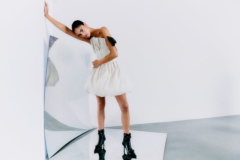 Copenhagen Muse - Cmbrinda-dress 206006 - 8273 Jet Stream