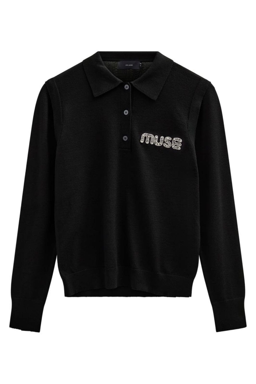 Copenhagen Muse - Cmveran-polo 206825 - 1000 Black Bluser