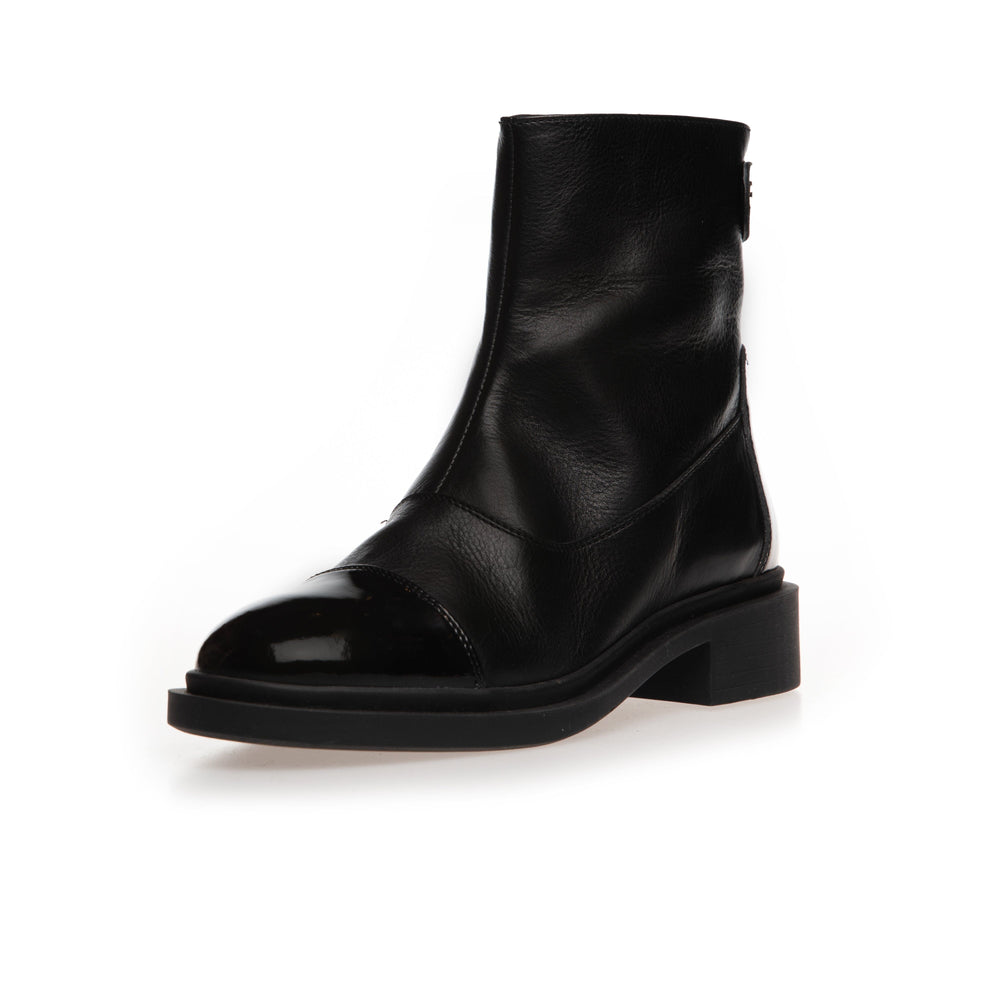 Copenhagen Shoes - As You See Patent Toe CS8733 - 00010 - Black W/Patent Toe Støvler