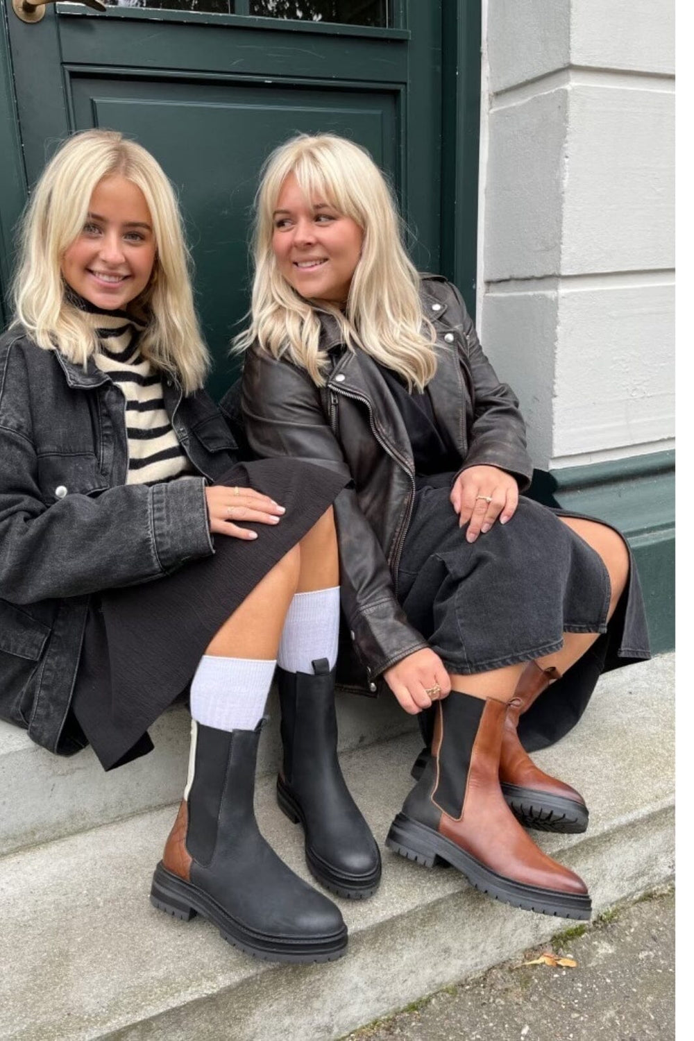 Copenhagen Shoes - It'S A Kind Of Magic - 2201 Black/Brown/Beige Støvler