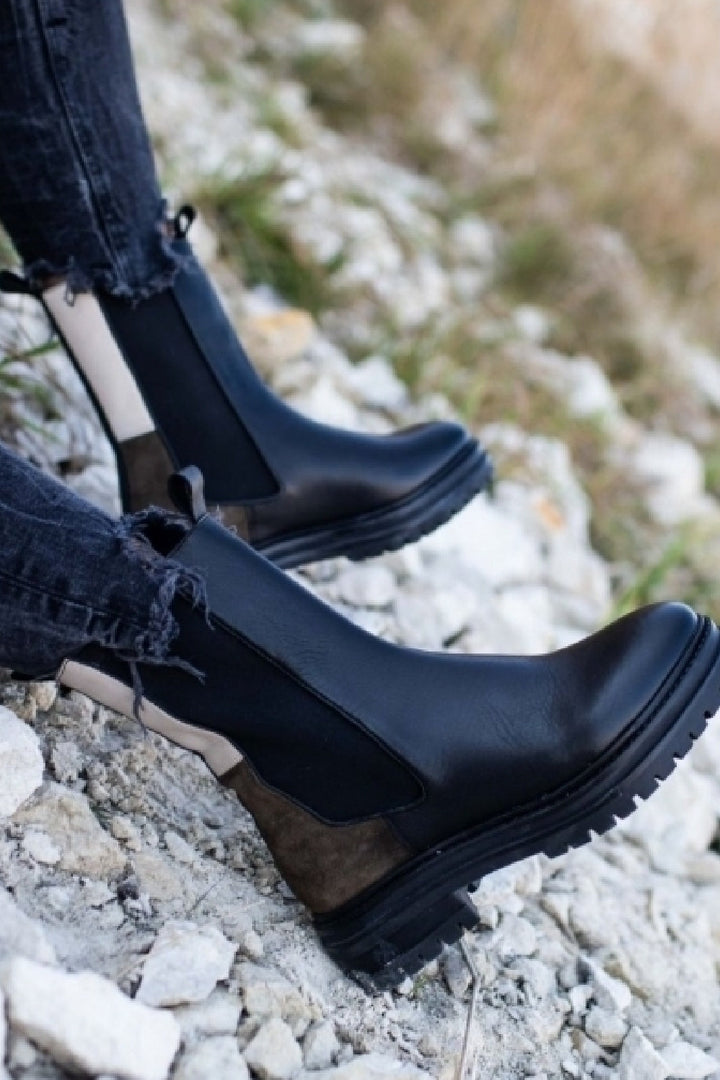 Copenhagen Shoes - New Chessny Combi - 001 Black Støvler