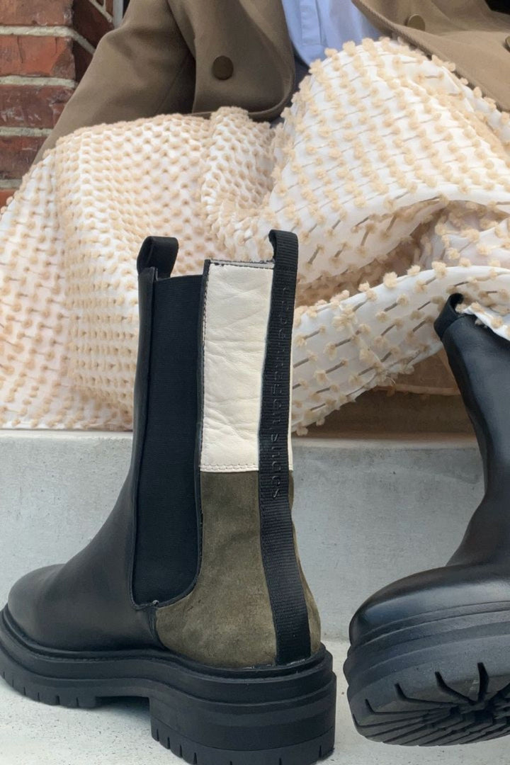 Copenhagen Shoes - New Chessny Combi - 001 Black Støvler