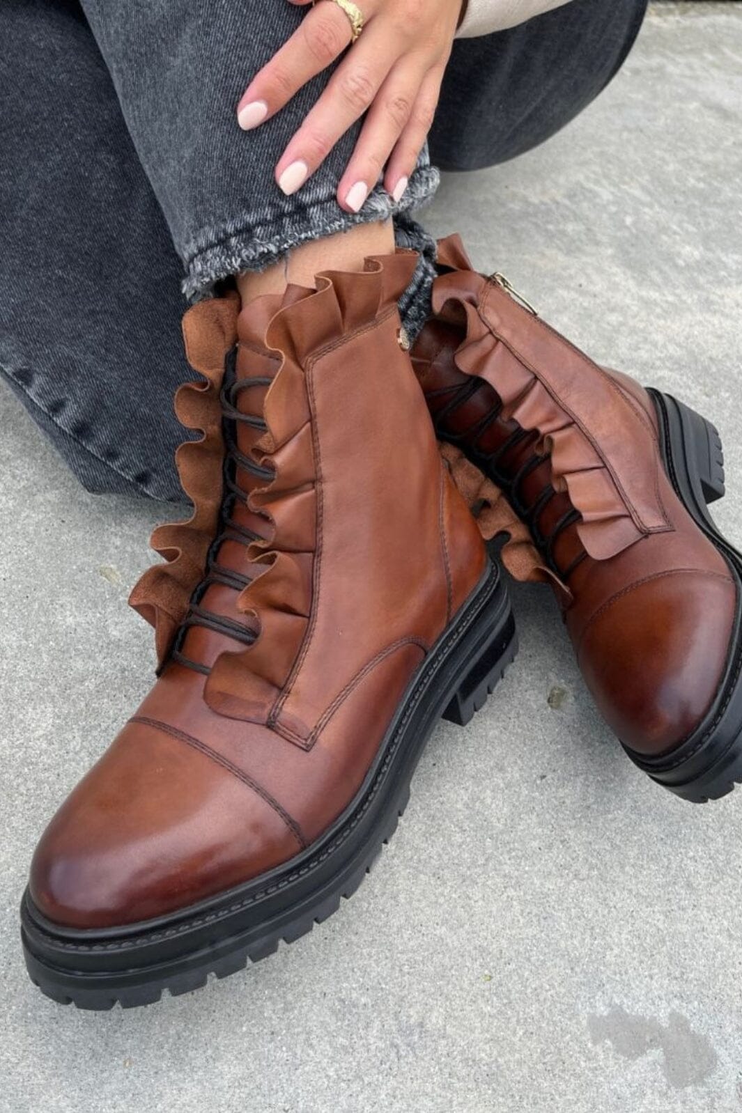 Copenhagen Shoes - Pretty - 0241 Cognac Støvler