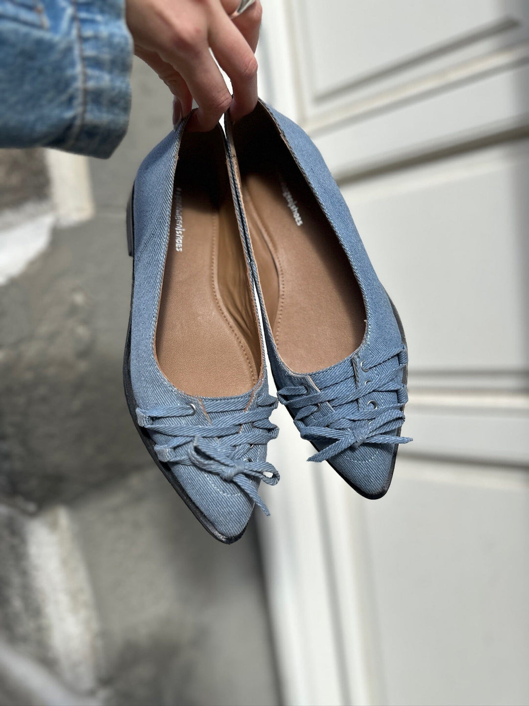 Copenhagen Shoes - The Number-Denim CS8383 - 0025 - Blue Ballerinaer