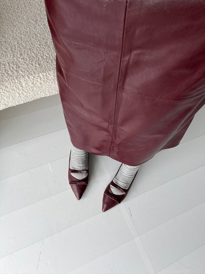Copenhagen Shoes - The One CS8642 - 2222 - Bordeaux Ballerinaer