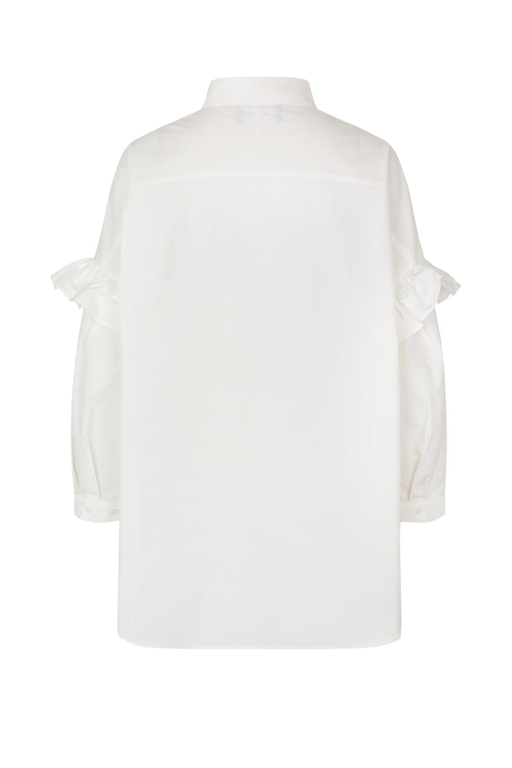 Cras - Flower Shirt - 1000 1000 White Skjorter