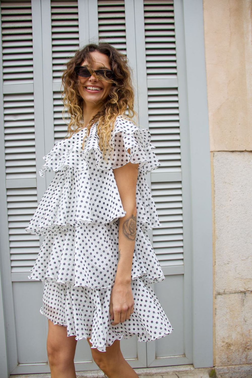 Cras - Lelo Dress C433 - 8032 - 8032 Black Dot Kjoler