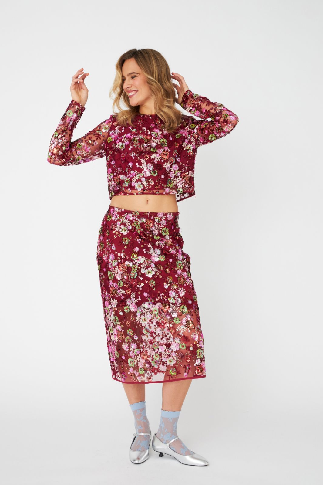 Cras - Queen Skirt C486 - 4044 Cabernet Nederdele