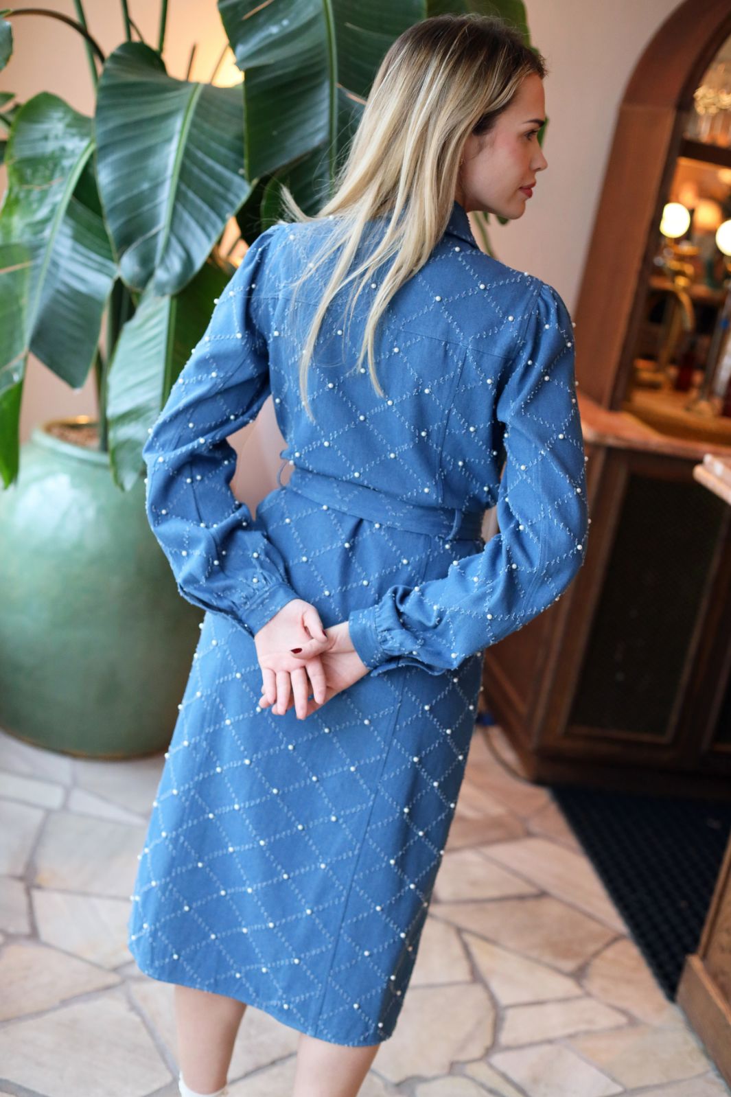 Cras - Selena Dress - 7009 7009 Light Blue Kjoler