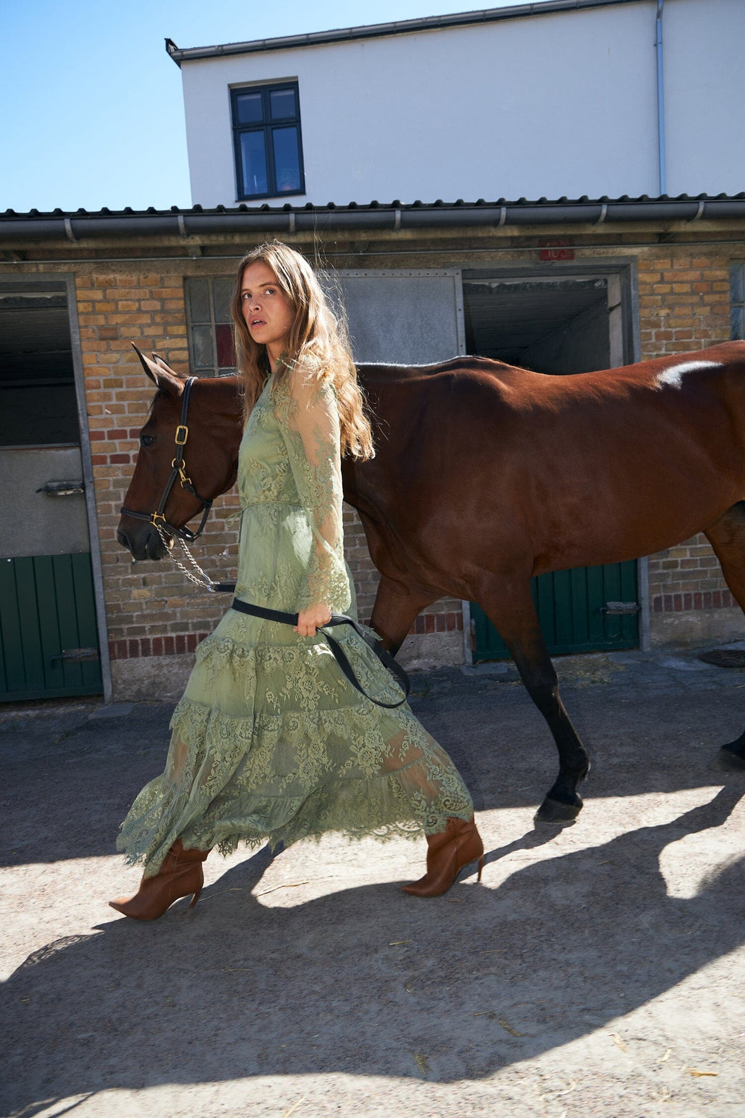 Cras - Terry Dress C519 - 5008 Sage Kjoler