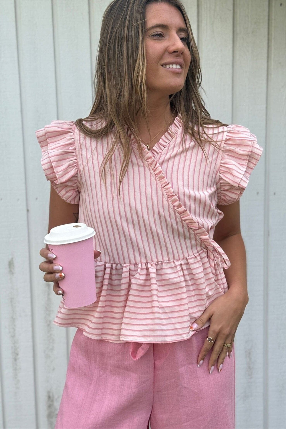 Dear Molly - Katarina And Josefine 158044B - Pink Toppe