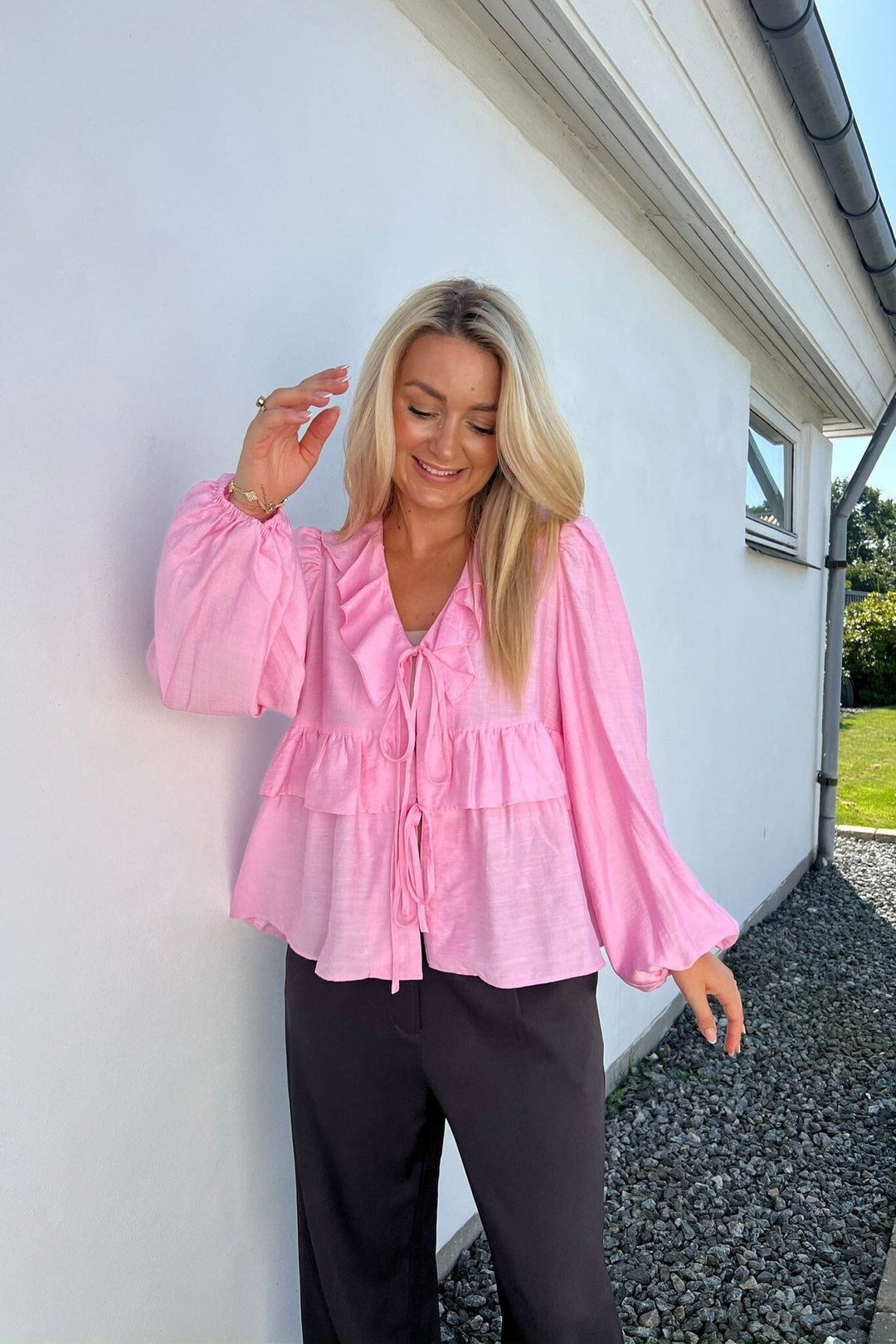 Dear Molly - Sofie Ella 152851C - Pink Bluser