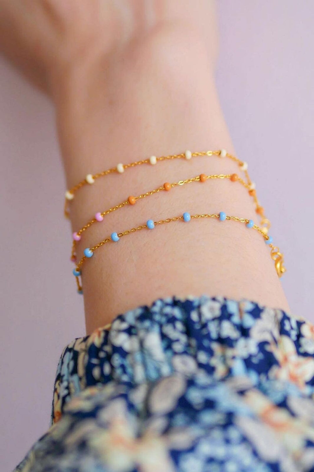 Enamel Copenhagen - Bracelet, Lola - Daisy Armbånd