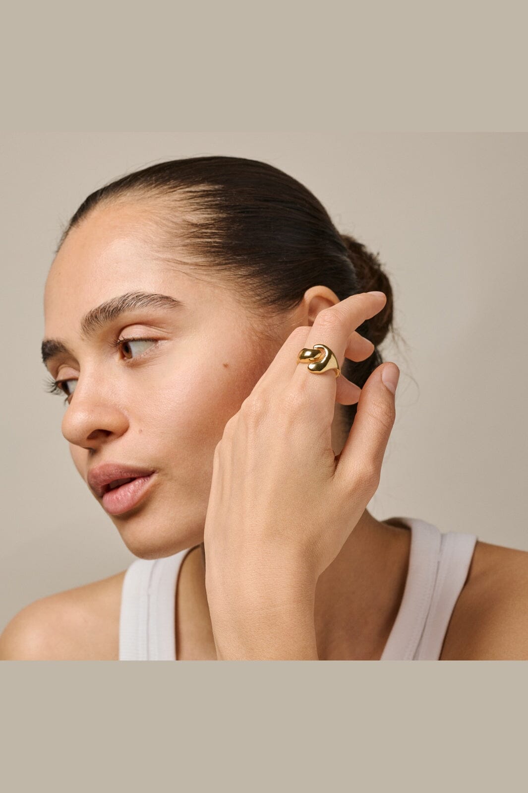 Enamel Copenhagen - Ring, Noor R99G - 925S/Gp