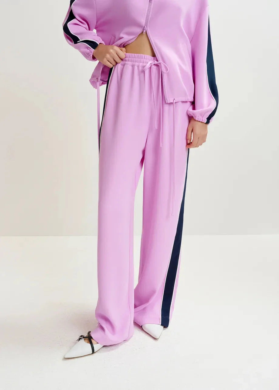 Essentiel Antwerp - Hazelnut PL19 - Pink Lavender Bukser