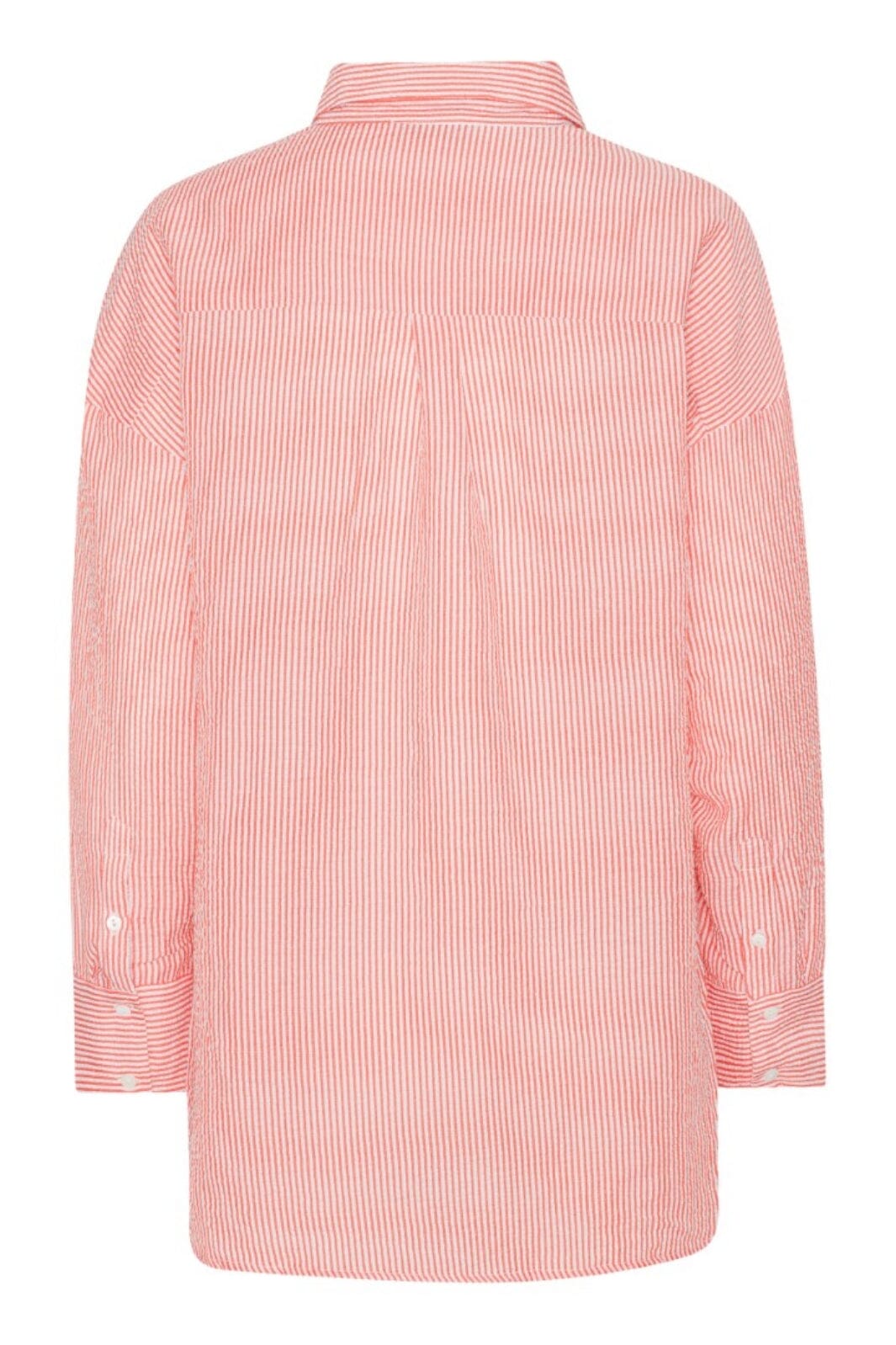 Forudbestilling - A-VIEW - Sonja Shirt - 090 Red/White (Maj/Juni) Skjorter