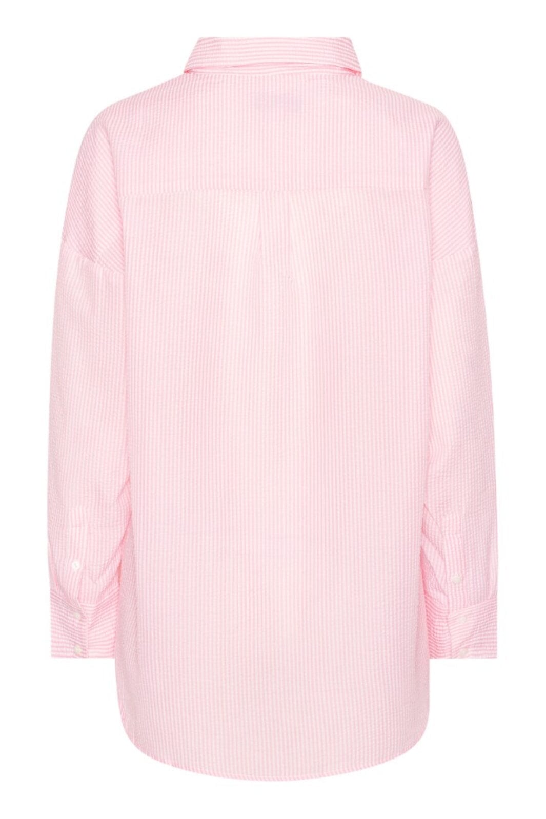 Forudbestilling - A-VIEW - Sonja Shirt - 104 Pink/White (Maj/Juni) Skjorter