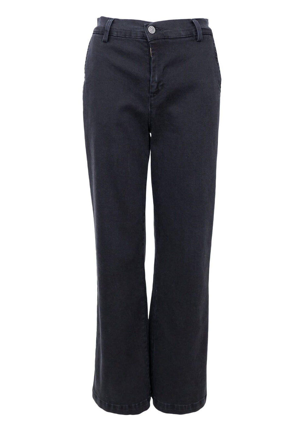 Forudbestilling - Black Colour - Bcnessa Pocket Jeans - Black Bukser