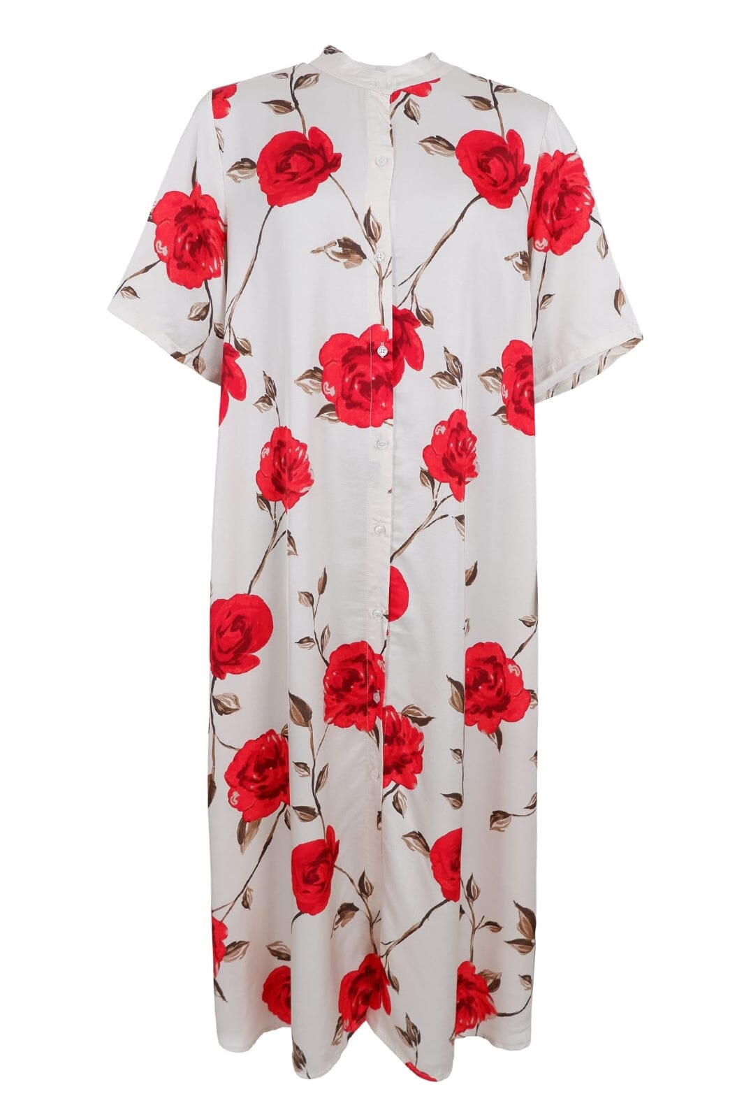 Black Colour - Bctilly Rose Dress 40949 - Red