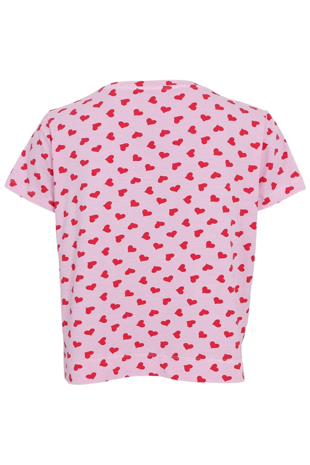 Black Colour - Bczelda S/S T-Shirt 40885 - Shirts - Pink Heart