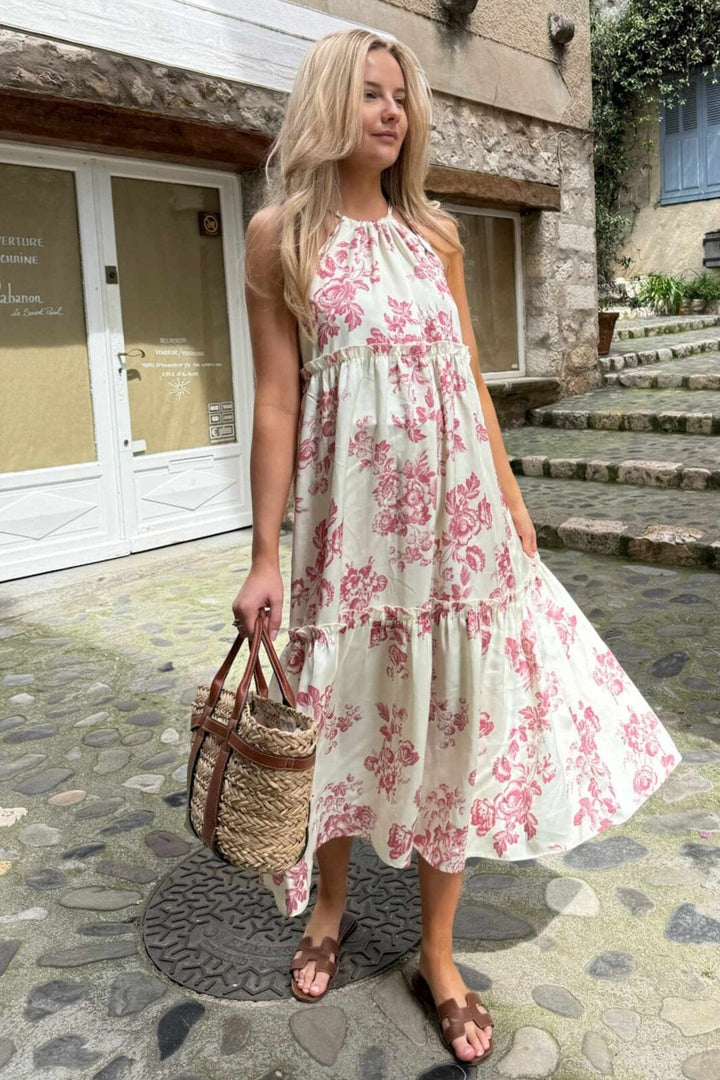 BYIC - Abbiic Long Dress A23894 - Vintage Rose