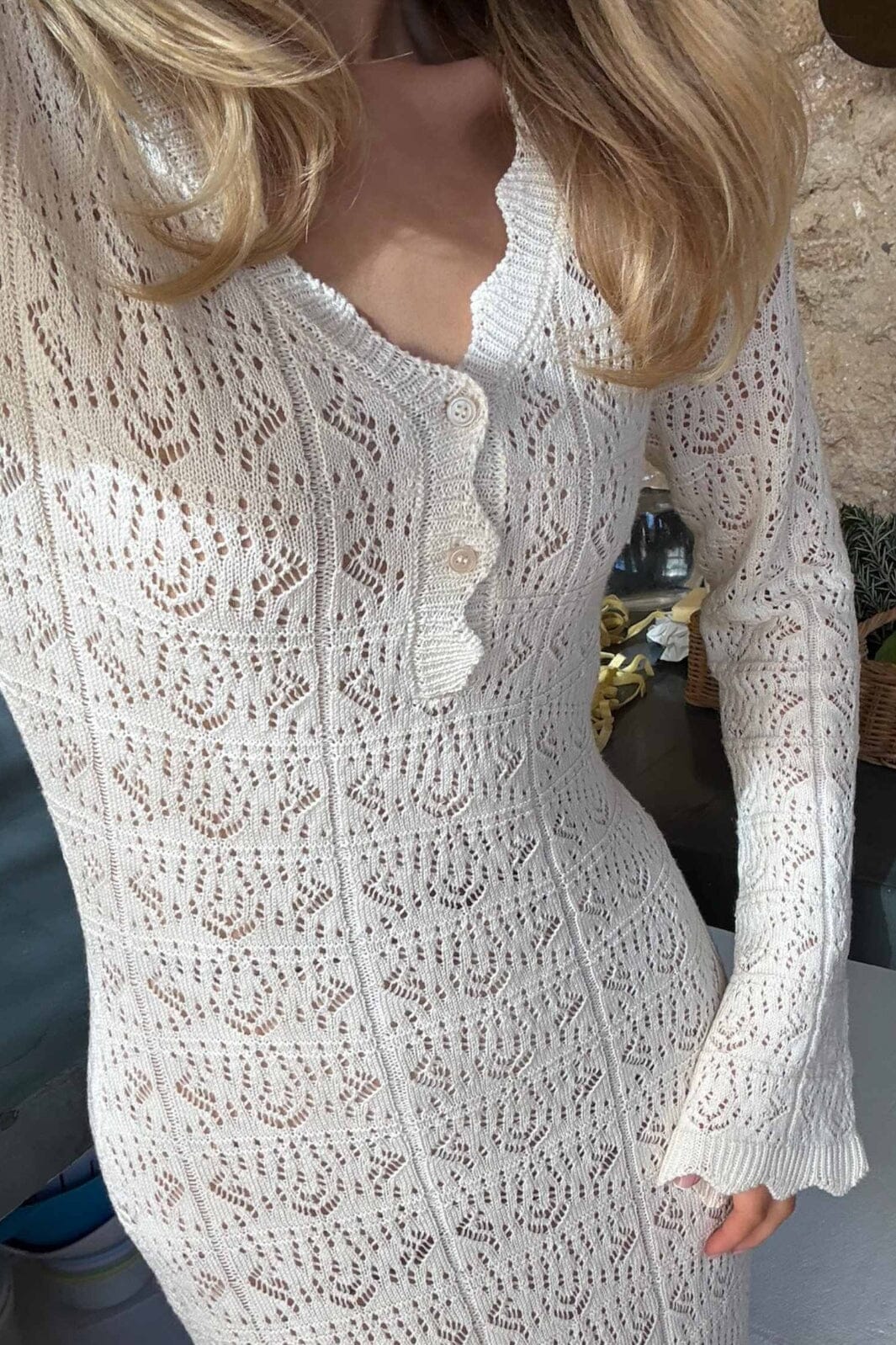 BYIC - Dagmaric Maxi Dress 1217 - Off White