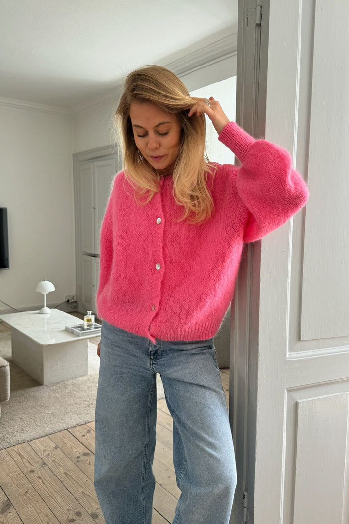 Forudbestilling - BYIC - Idaic Cardigan - pink Pink Cardigans