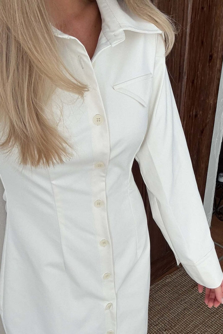 BYIC - Maryic Long Dress A23842 - White