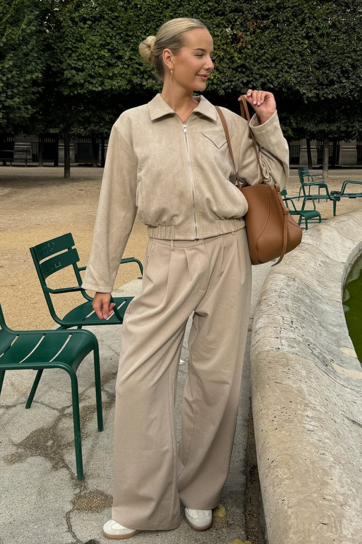 Forudbestilling - BYIC - Sarahic Short Jacket A23725 - beige Beige Jakker