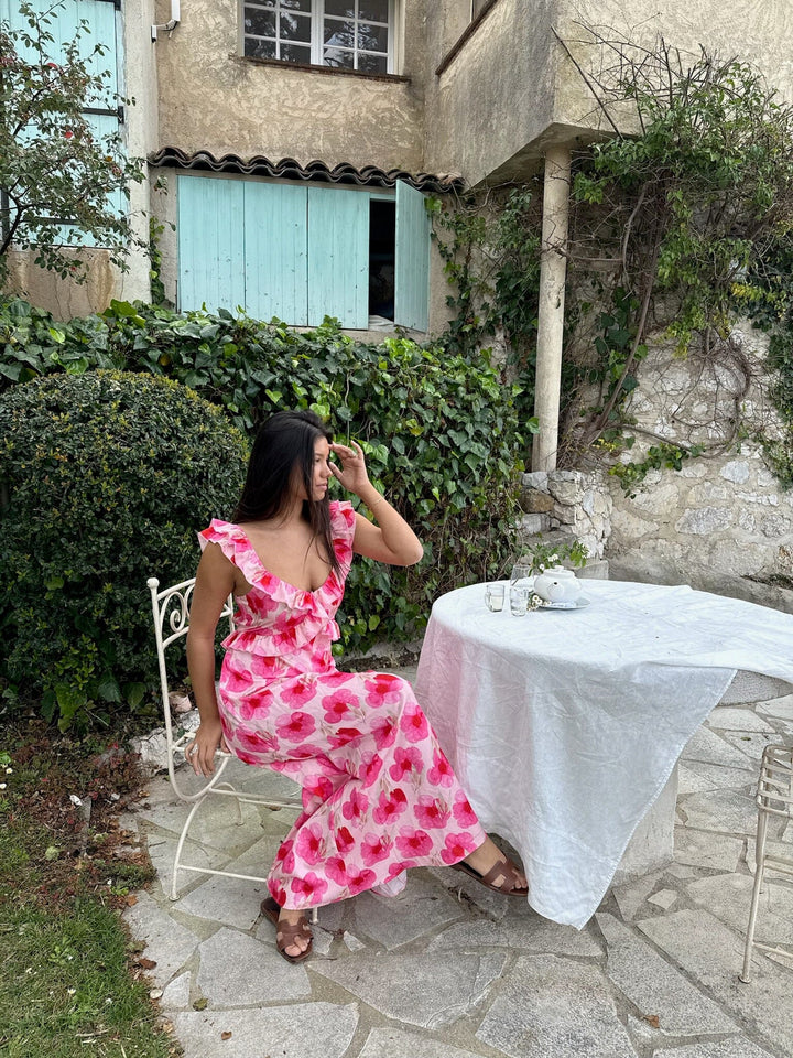 Forudbestilling - BYIC x Molly&My - Melbaic Dress A23117 - Pink Rose Blush Kjoler