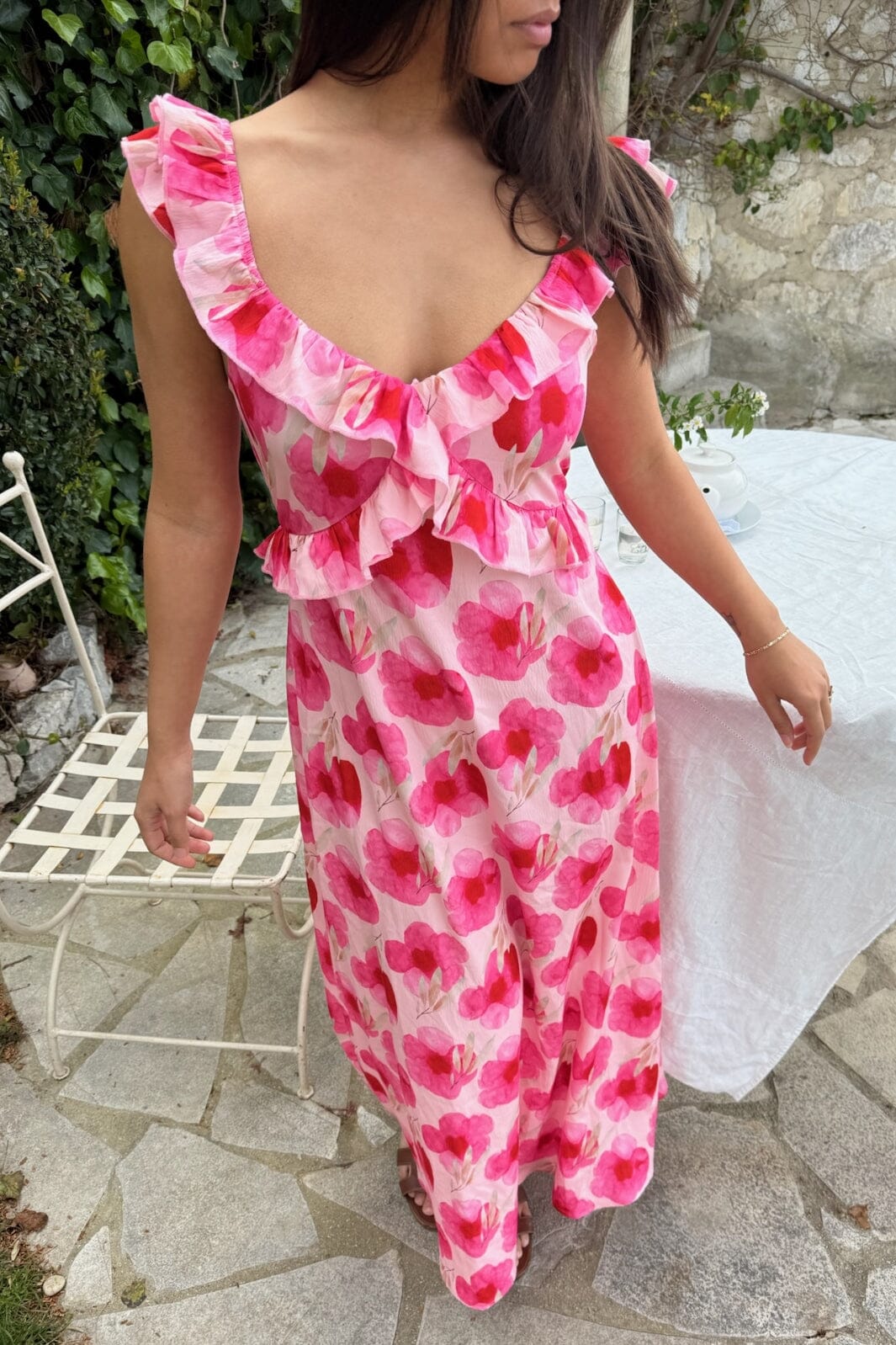 Forudbestilling - BYIC x Molly&My - Melbaic Dress A23117 - Pink Rose Blush Kjoler