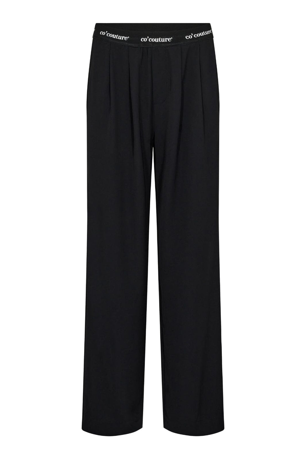 Forudbestilling - Co´couture - Aminacc Logo Pant - 96 Black Bukser