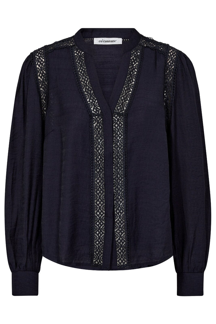 Forudbestilling - Co´couture - Caryncc Shirt 35725 - 120 Navy Skjorter
