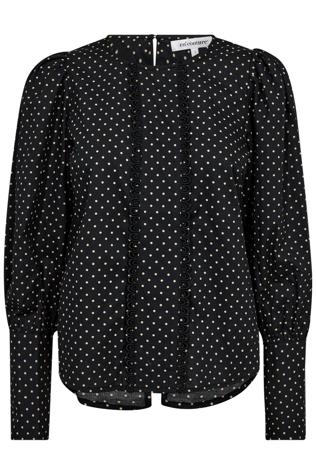 Forudbestilling - Co´couture - Davinacc Dot Shirt 35715 - 96 Black Skjorter