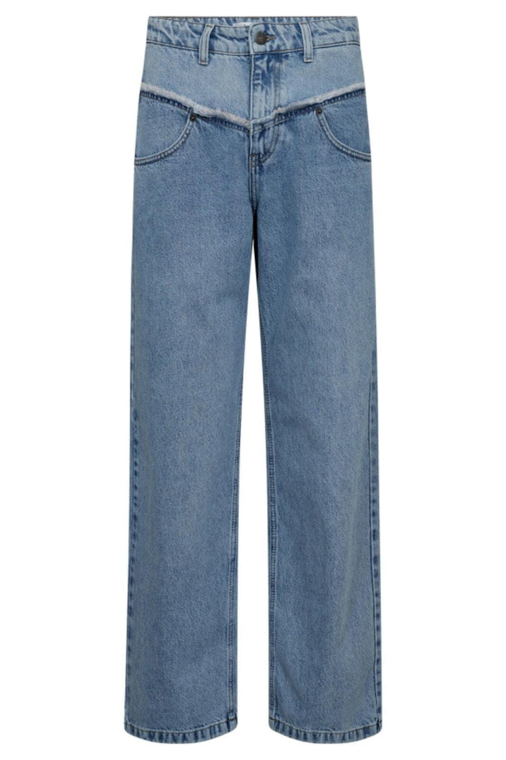 Forudbestilling - Co´couture - Denimcc Block Long Jeans 31315 - 552 Denim Blue Bukser