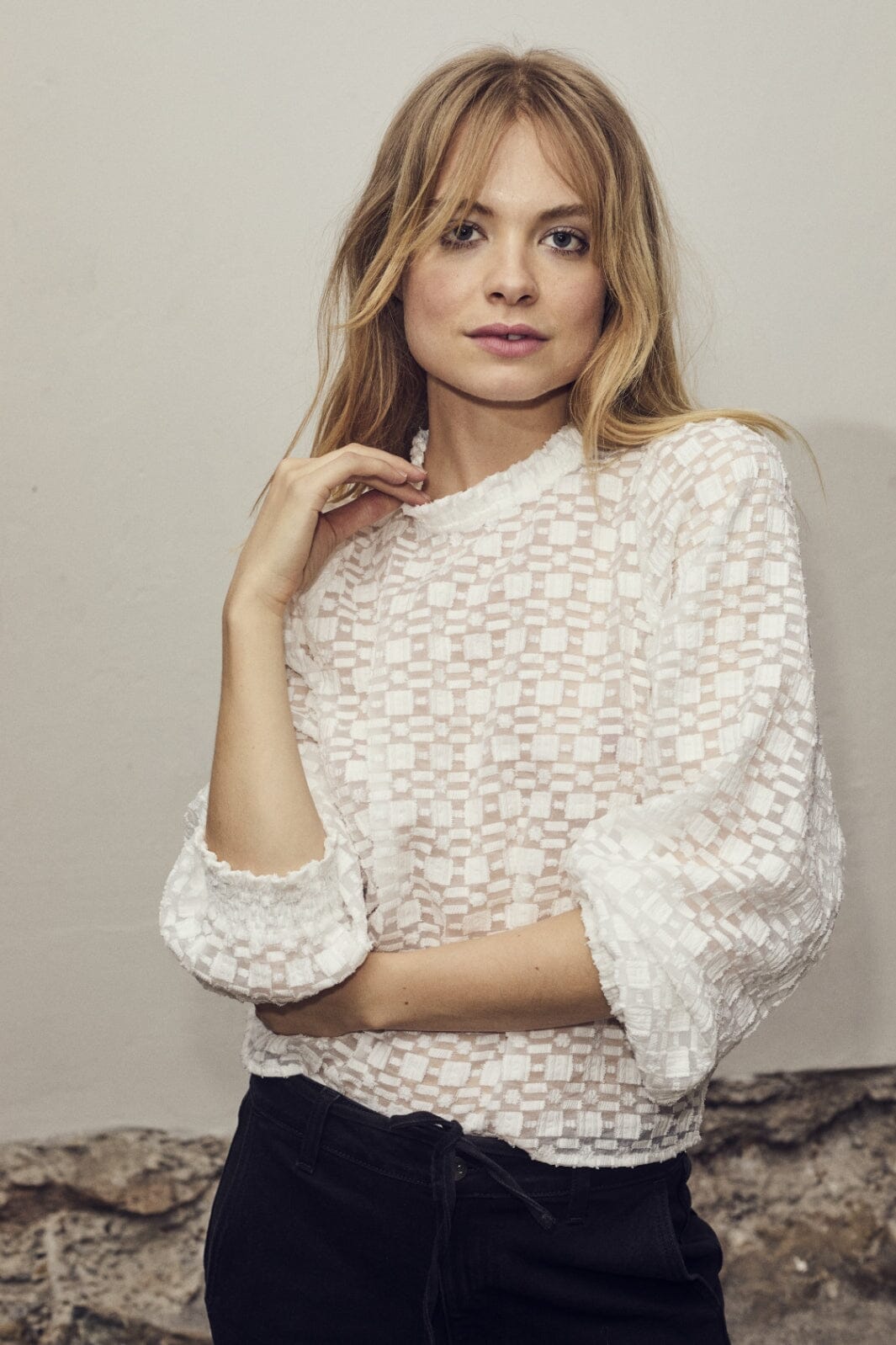 Forudbestilling - Co´couture - Elinorcc Blouse 35614 - 4000 White Skjorter