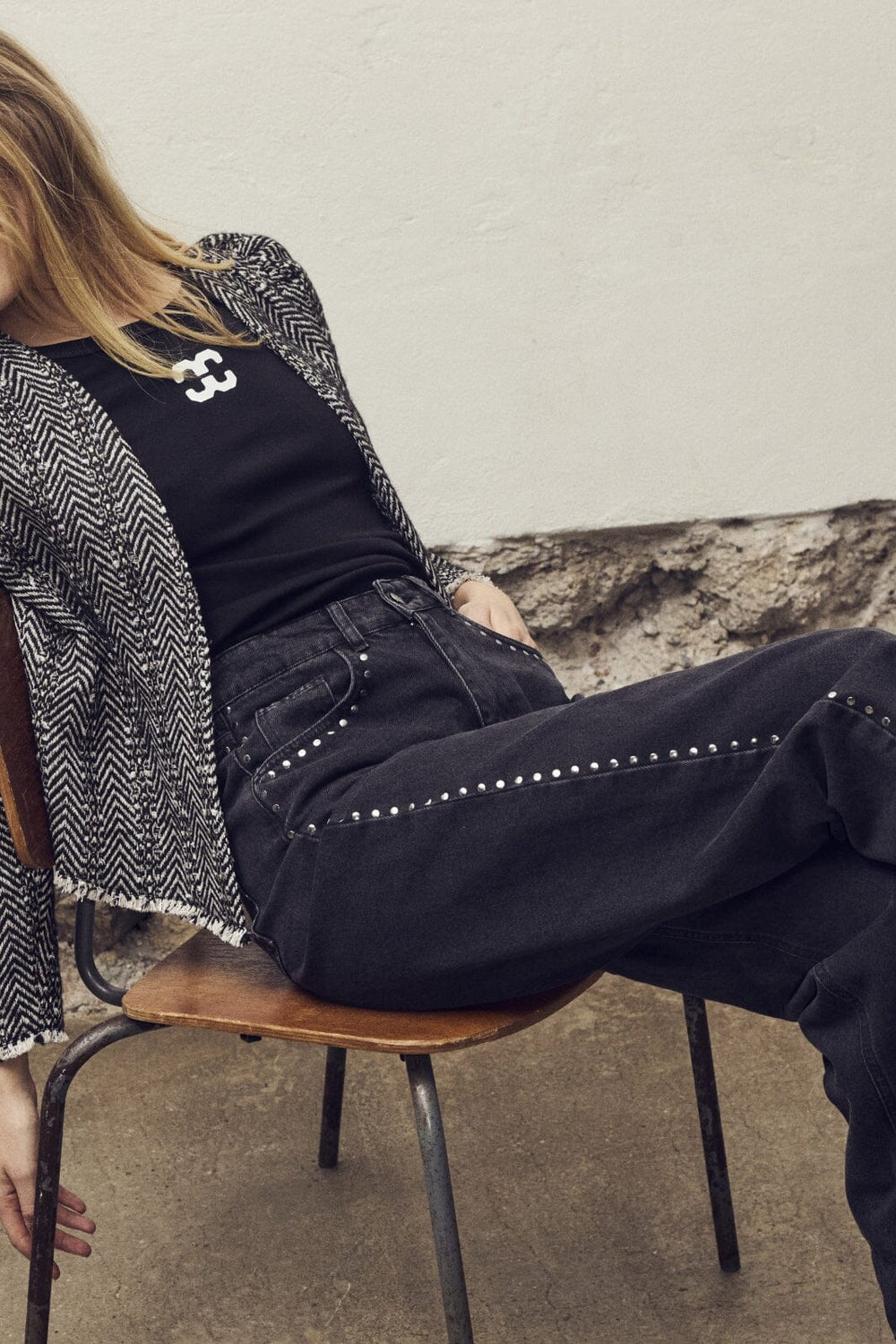 Forudbestilling - Co´couture - Grannycc Logo Tee 33101 - 96 Black T-shirts