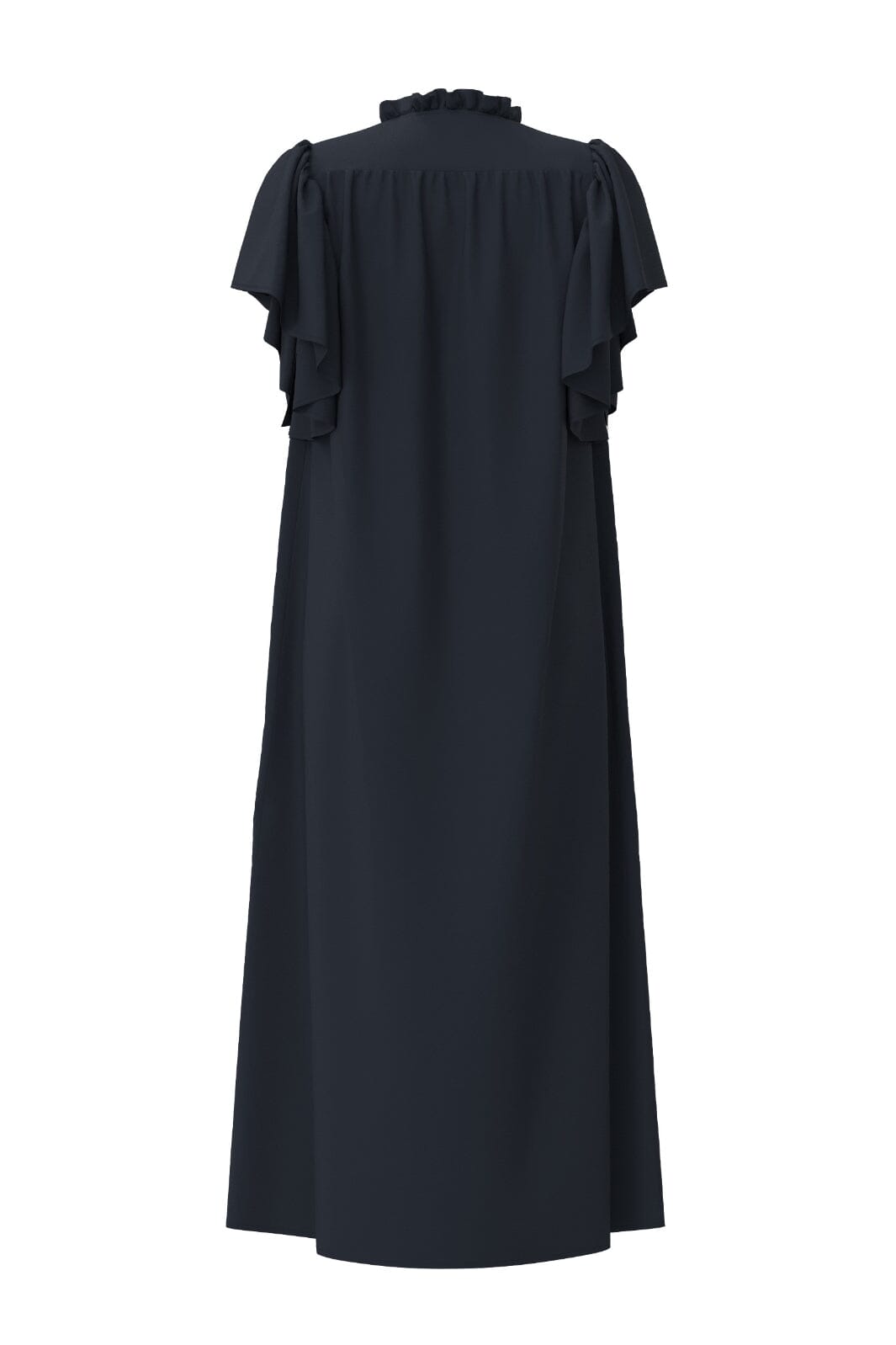 Forudbestilling - Co´couture - Heracc Ss Frill Dress 36421 - 61 Ink Kjoler