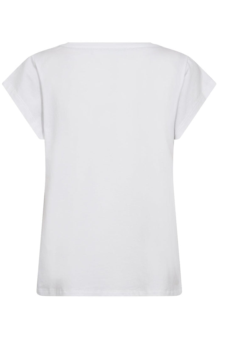 Forudbestilling - Co´couture - Leocc Coco Tee 33119 - 4000 White T-shirts